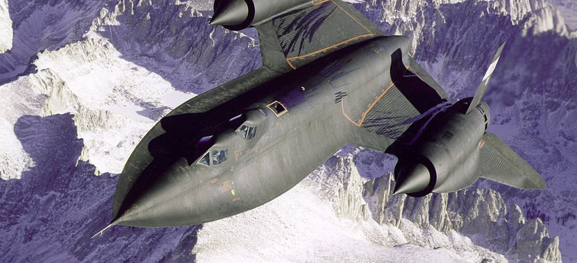 SR-71B Blackbird | by NASA, via Wikimedia Commons