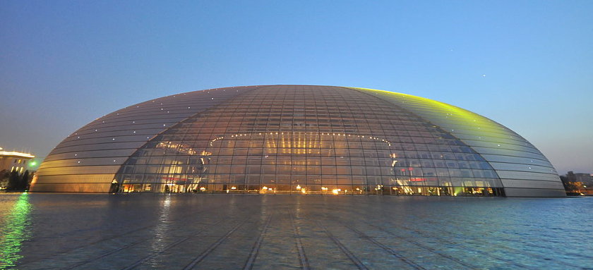 Grand Theatre (The Egg), Beijing | by Jorge Láscar, via Wikimedia Commons